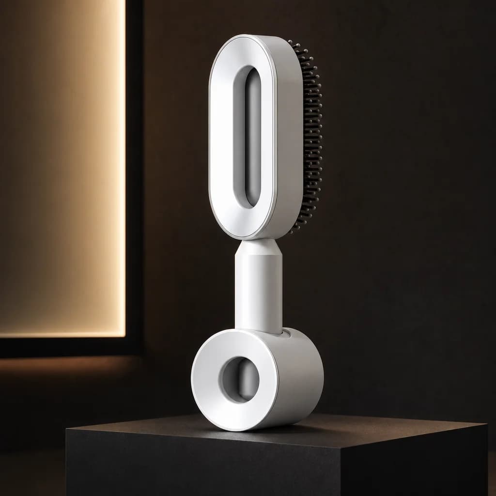 CleanClick Self-Cleaning Hair Brush