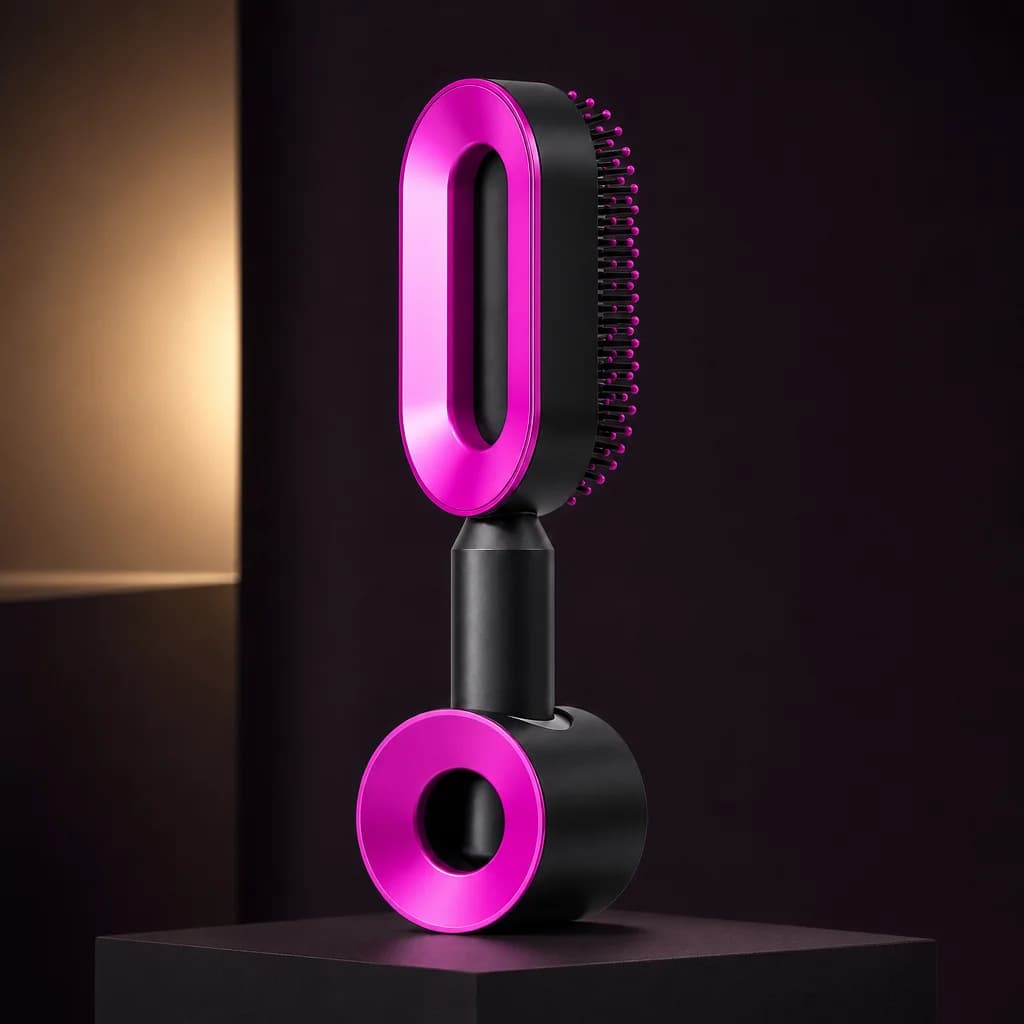 CleanClick Self-Cleaning Hair Brush